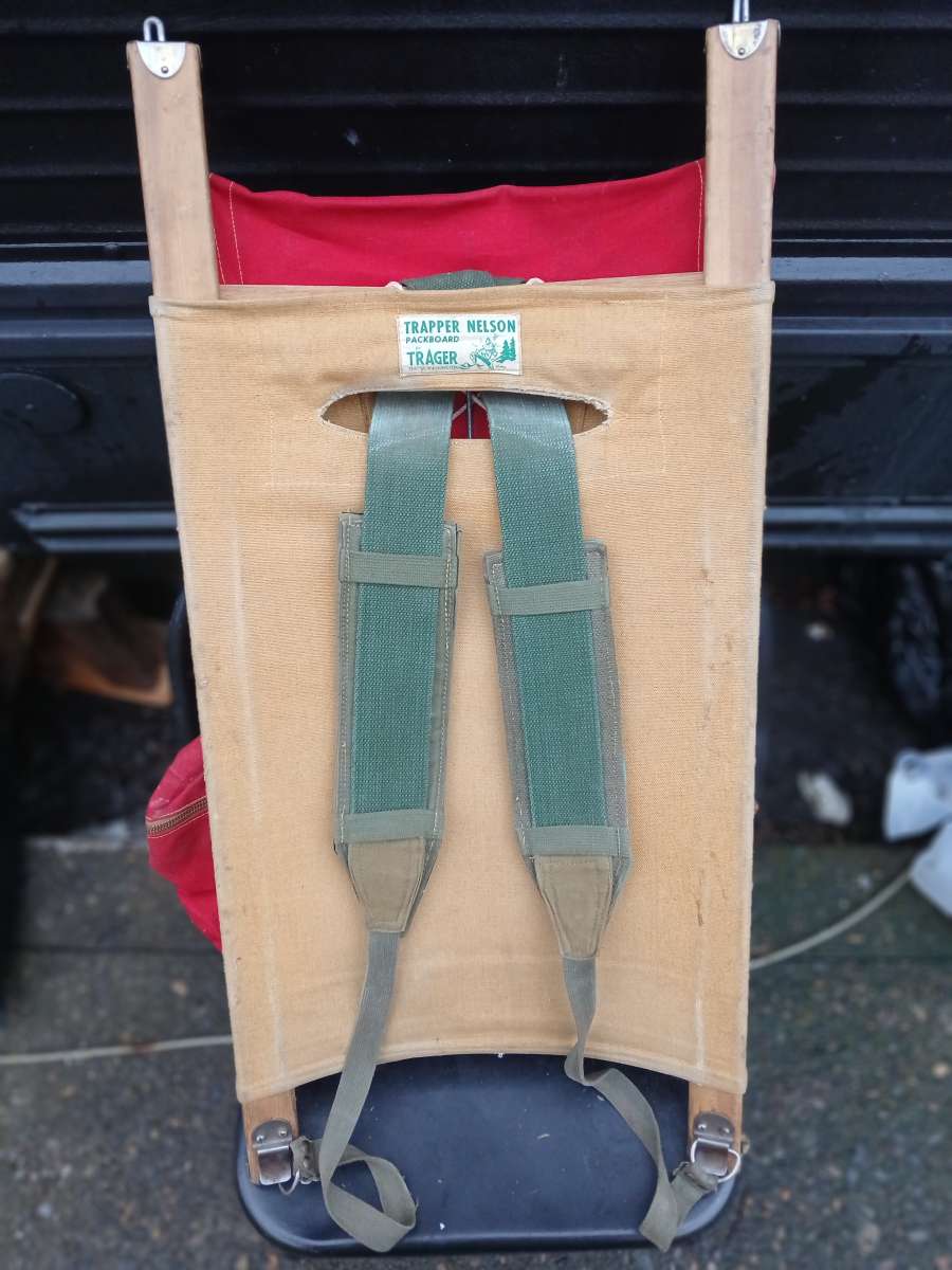 vintage Trapper nelson packboard by trager