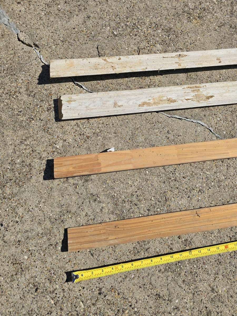 Various Wooden Trim or Baseboards