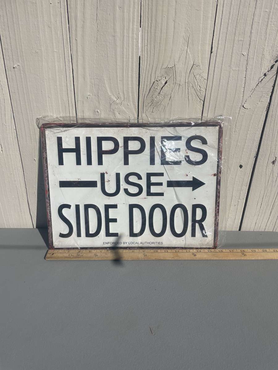 New Metal Sign