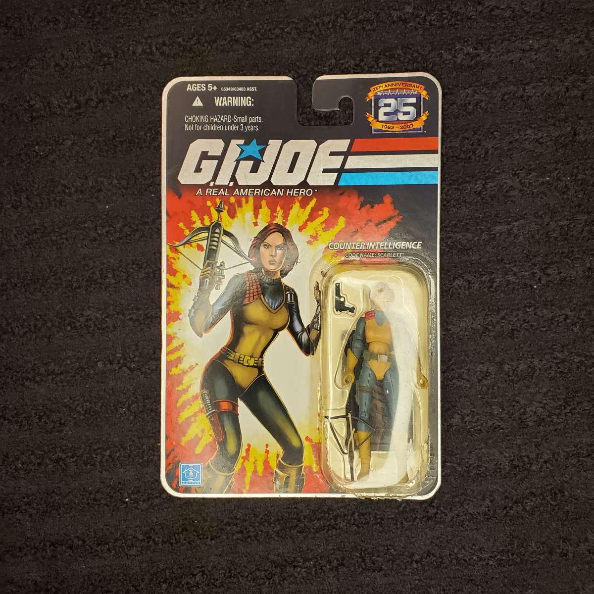 GI Joe  Counter Intelligence  Code Name Scarlett  RRR Toys