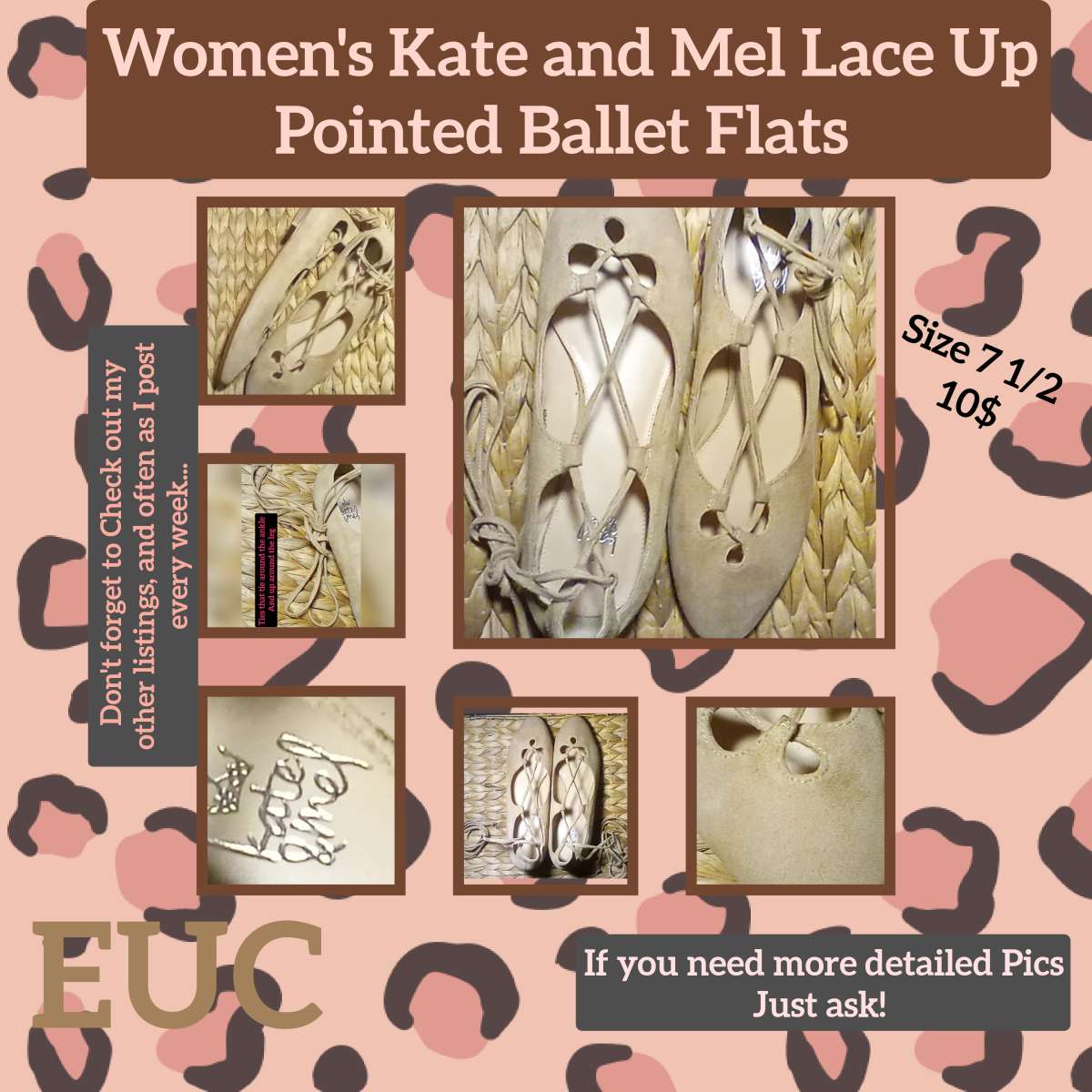 Womans Pointed Ballet flats