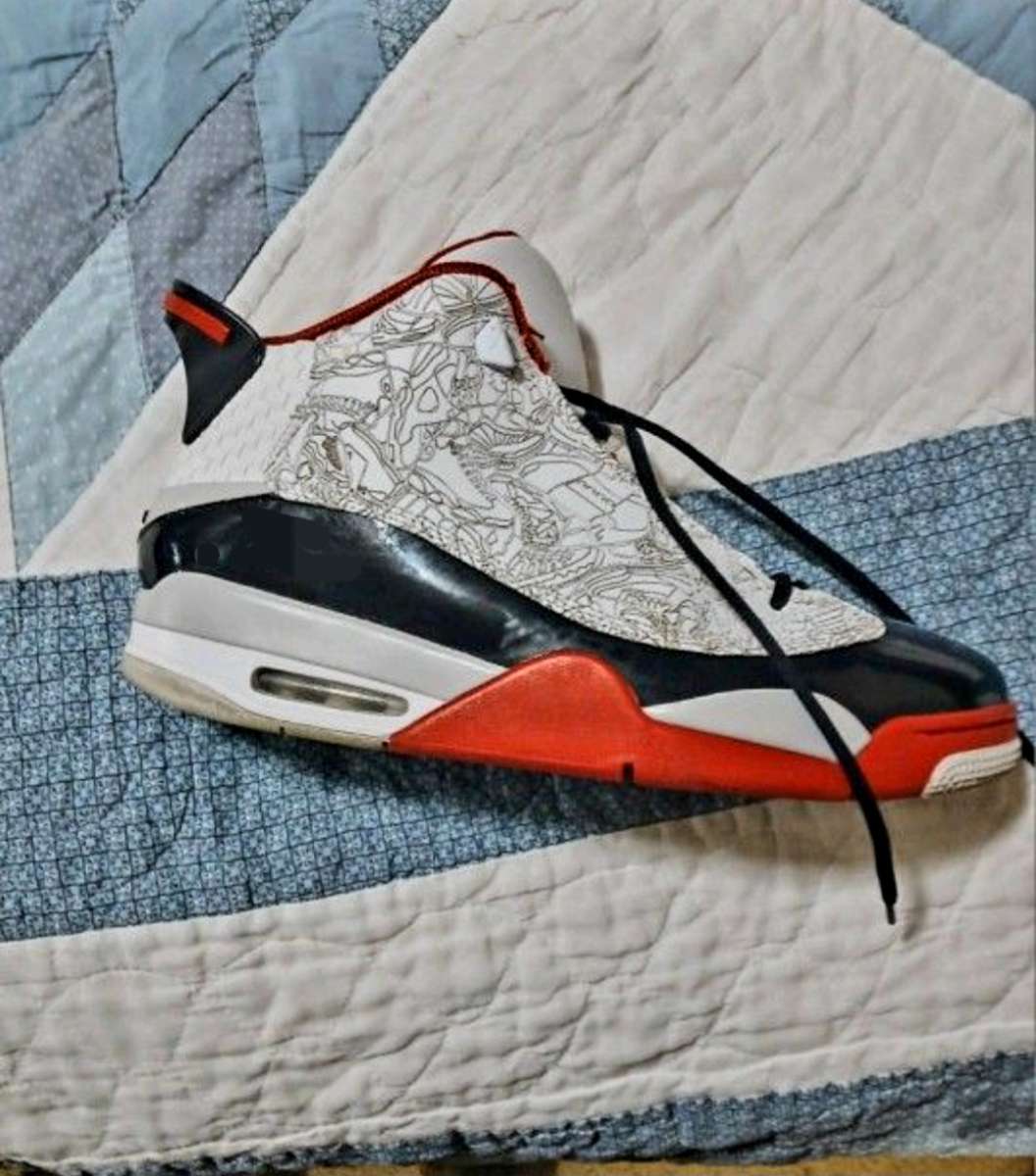 Jordan Dub Zero Varsity red