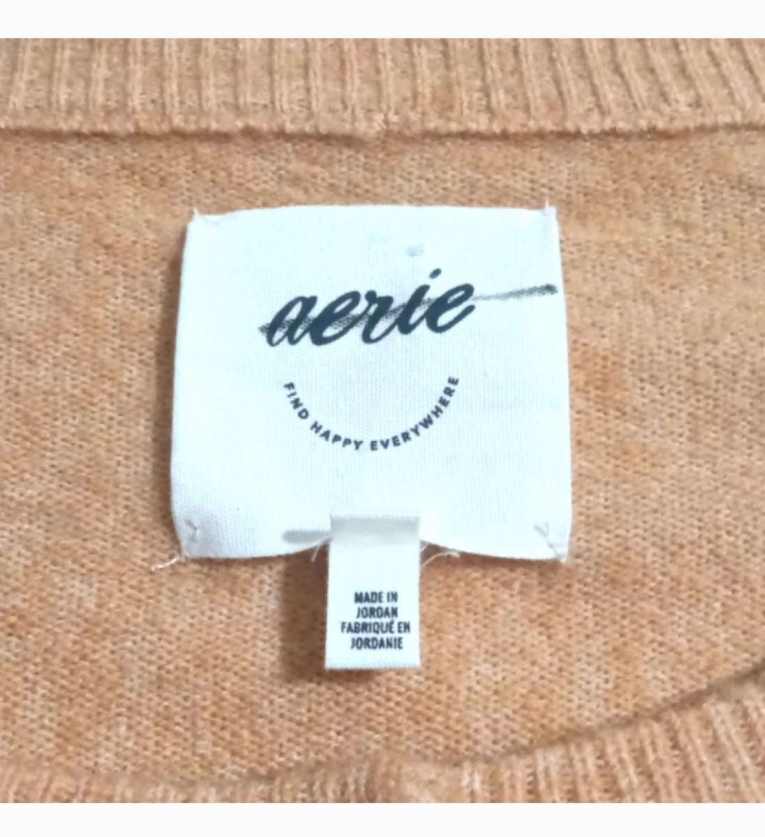 cute simple orange cardigan soft warm