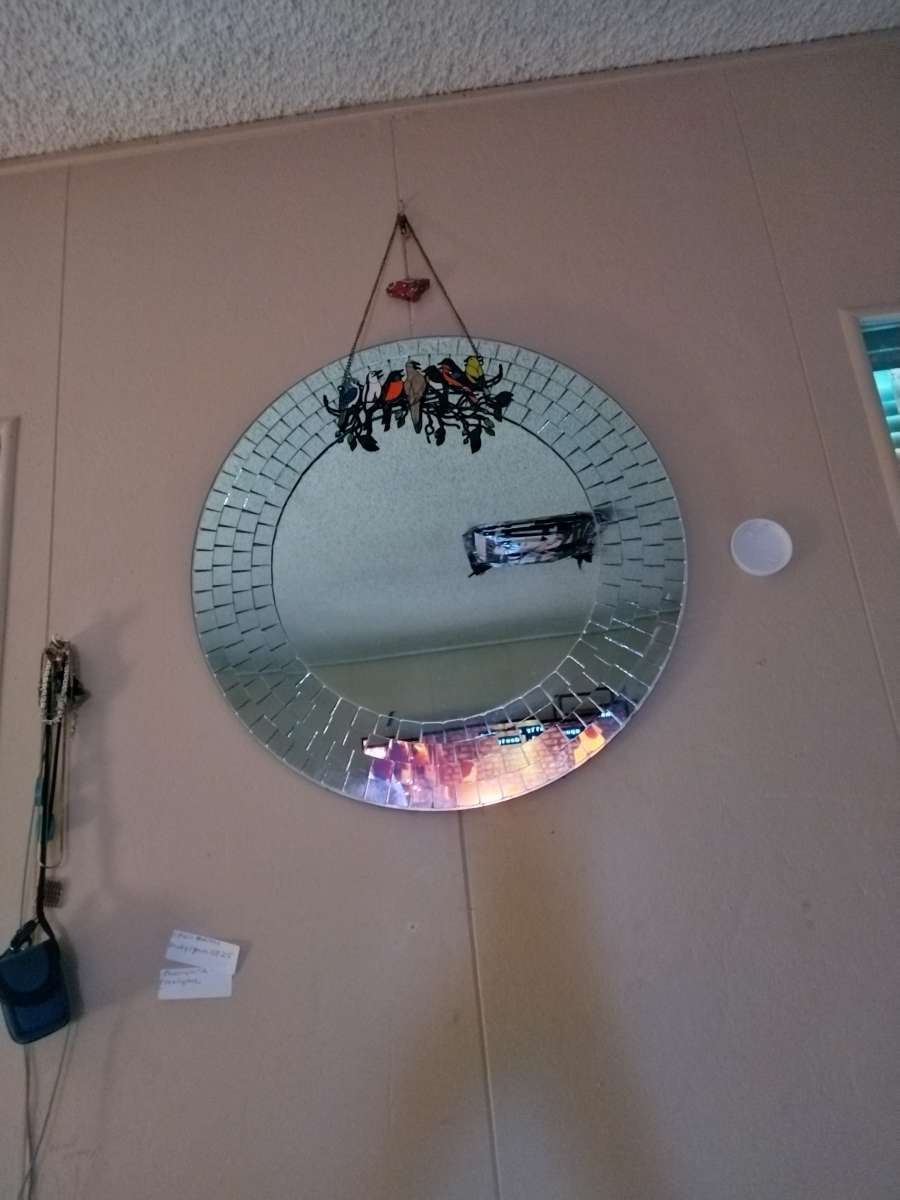 round beveled Mirror