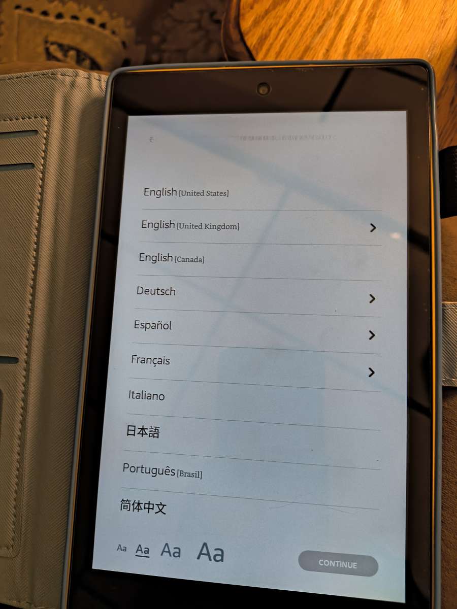 kindle fire tablet 8th generation HD