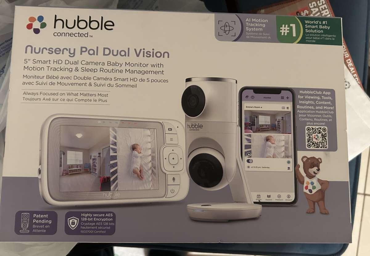 Hubble connected dual pal baby monitor