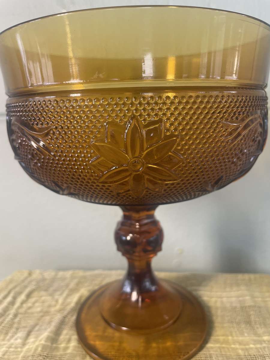 Tiara Amber Glass Collection