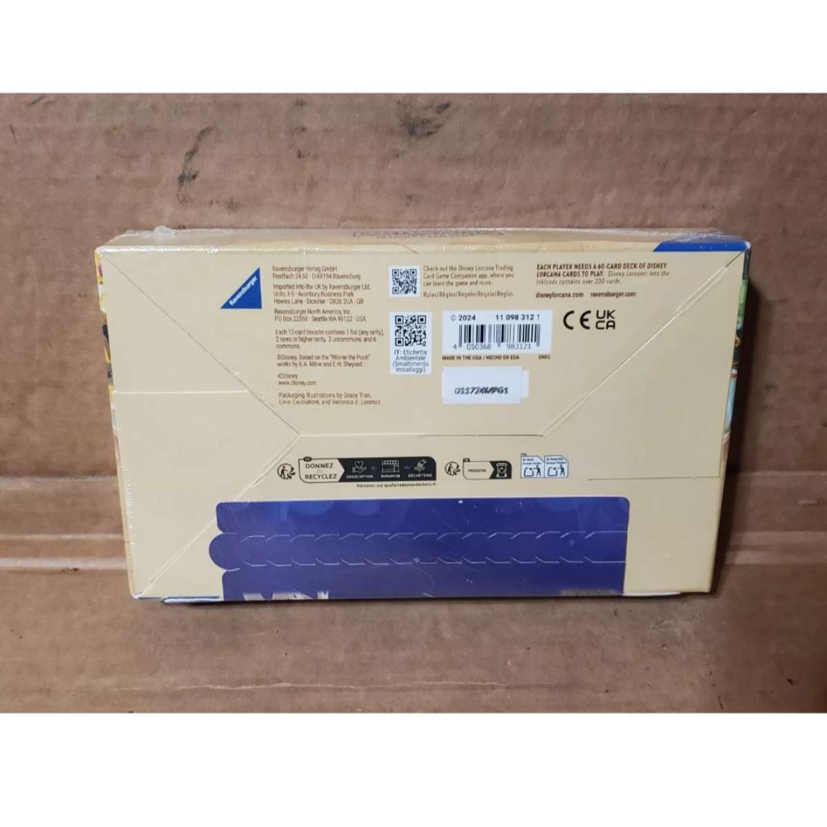 Disney Lorcana  Into the Inklands 24 Sealed Booster Pack NEW