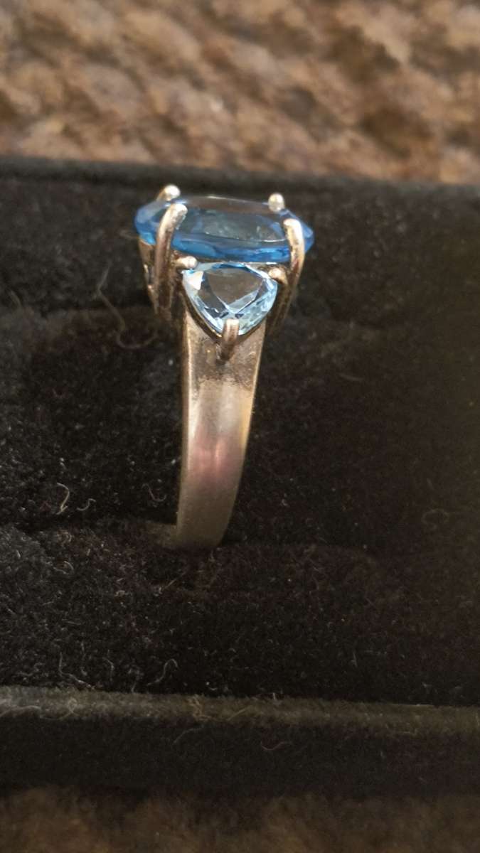 Blue Topaz Ring