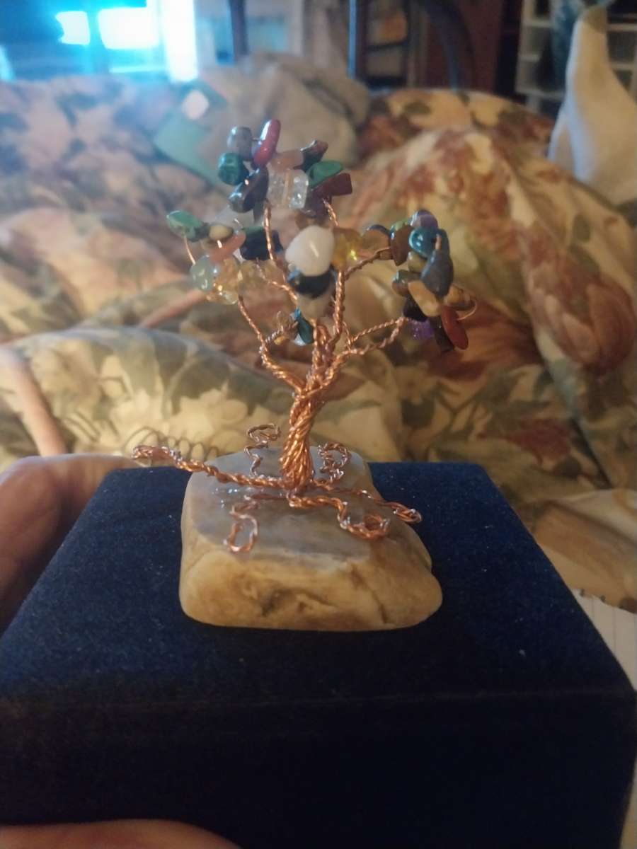 Tree of Life on a slab of quartz