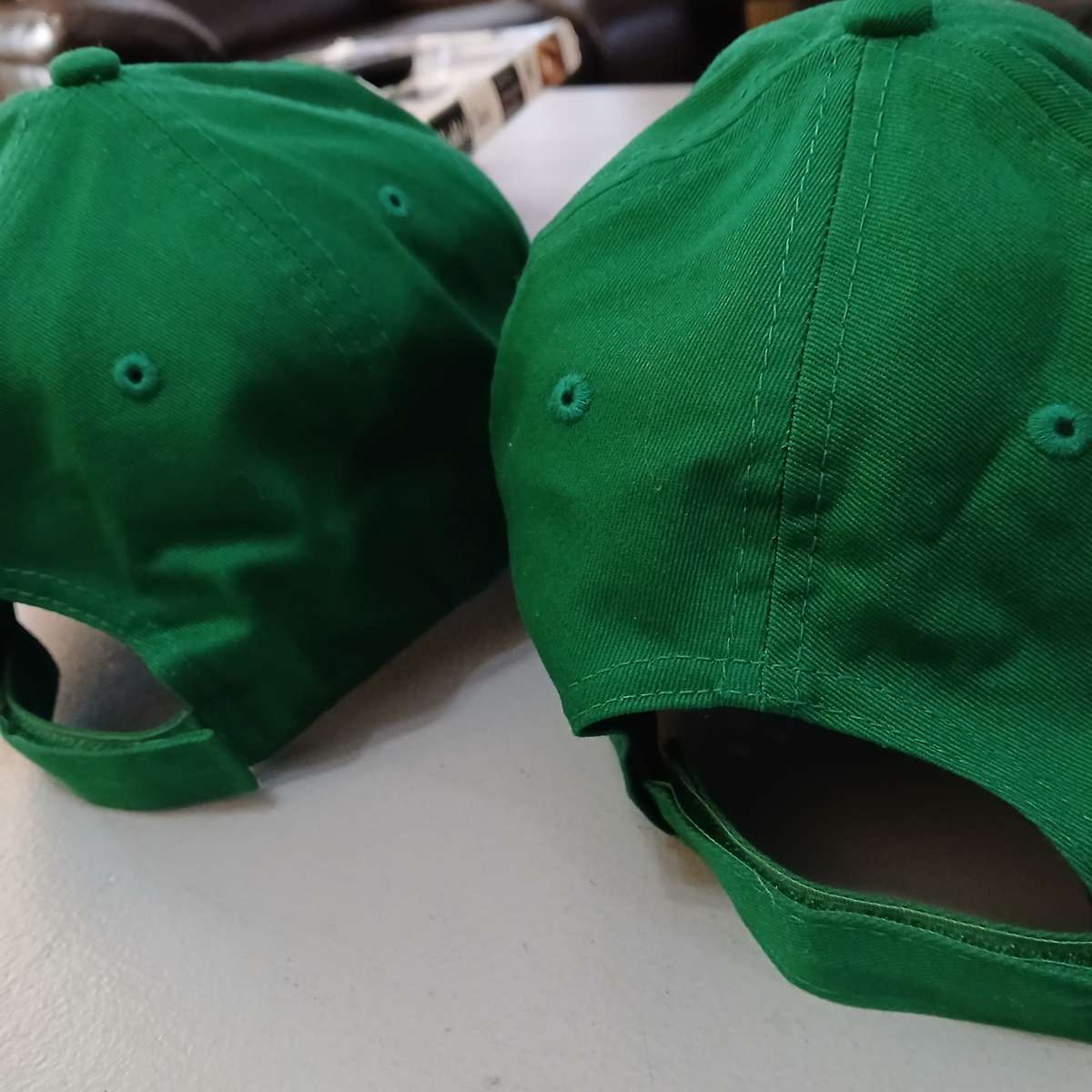 Lot of 2 Green New Era Indiana Pacers caps