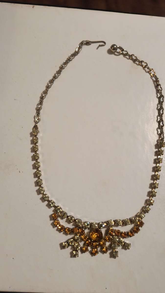 Citrine Gemstone Necklace
