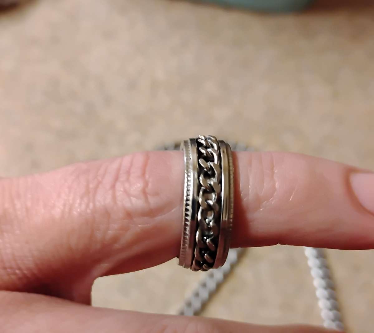 CUBAN LINK HEAVY NECKELESS RING BRACELET