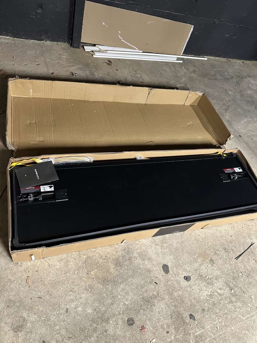 Truck Bed Hard Quad Folding 58 Tonneau Cover