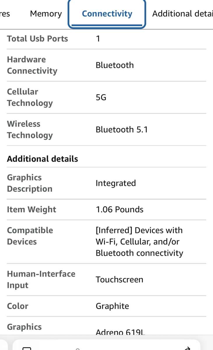 Samsung Galaxy A9 plus Tablet