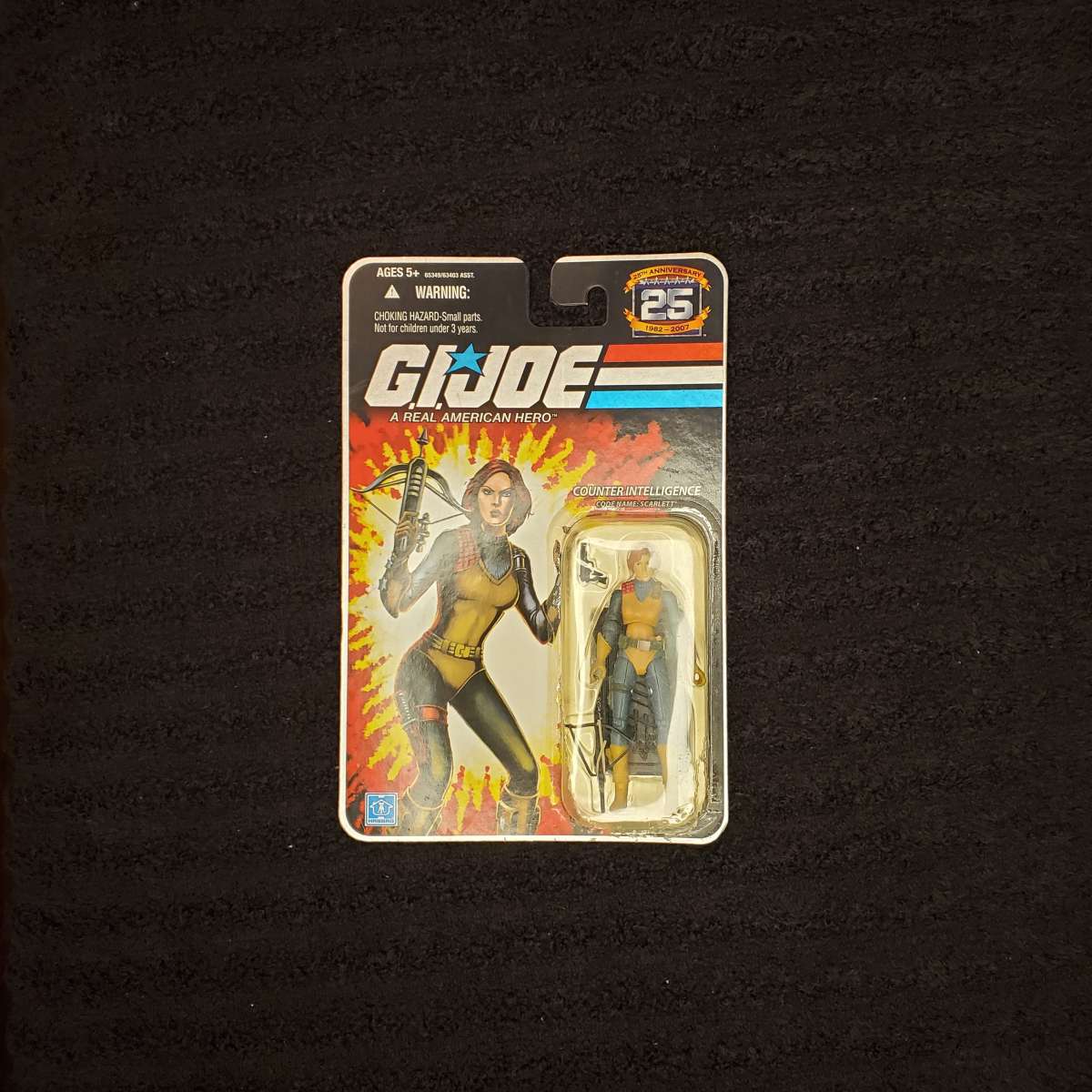 GI Joe  Counter Intelligence  Code Name Scarlett  RRR Toys