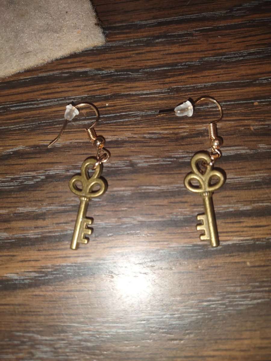 key earrings