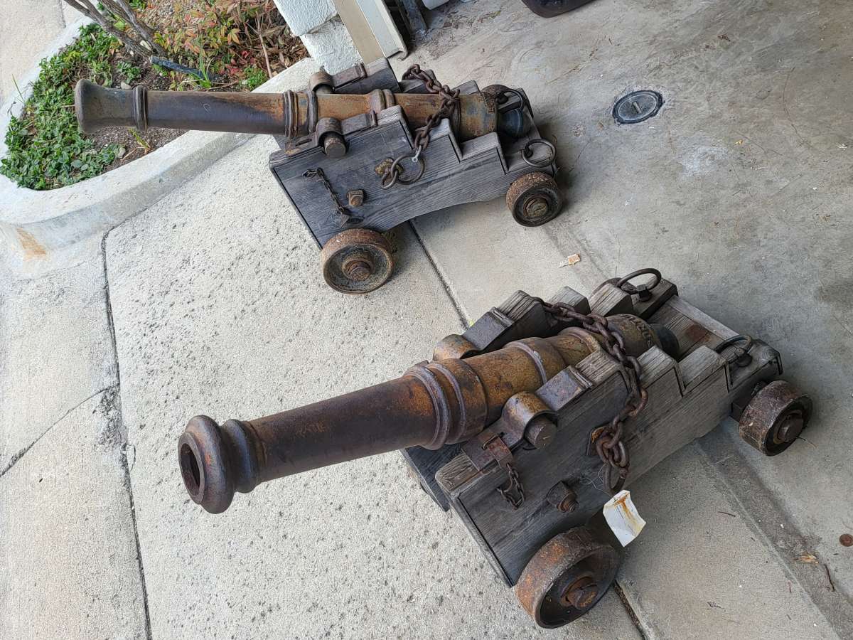 Spanish Decorative Cannons