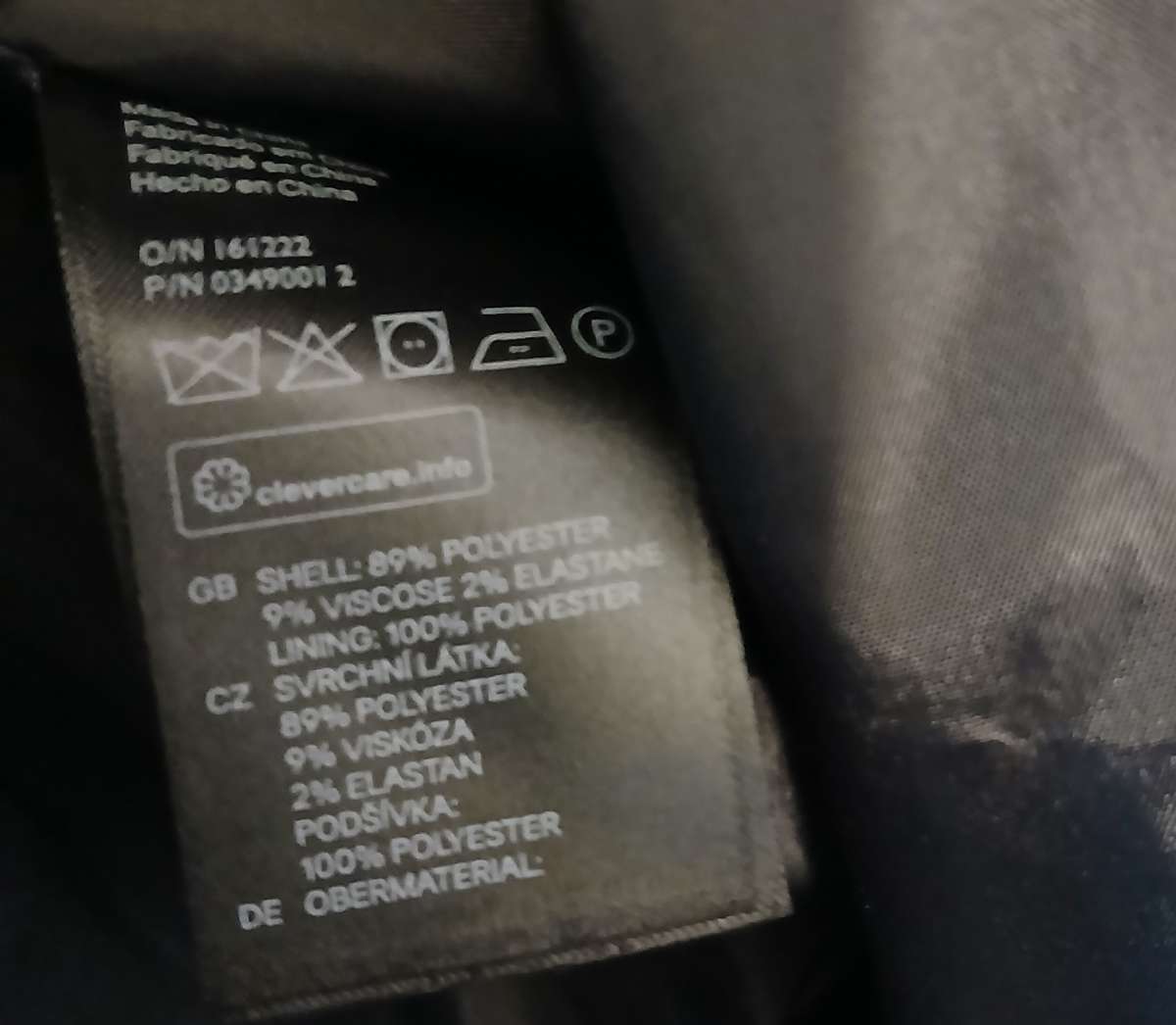 H and M MaternityBlackCoat for women size S