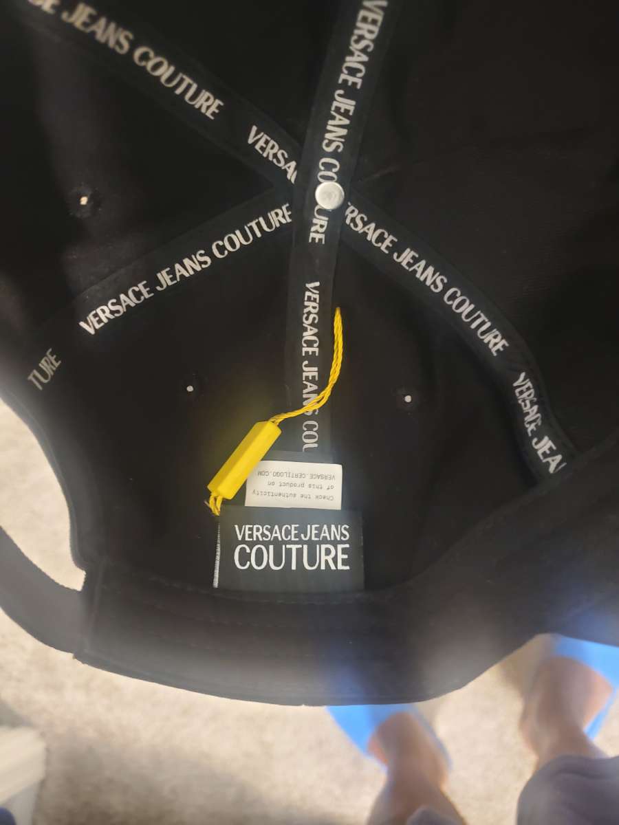 Versace logo baseball cap