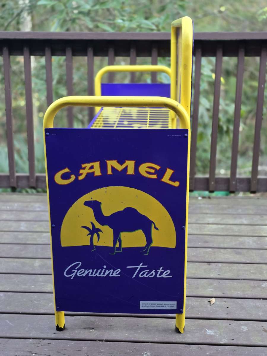 Vintage 1994 Camel Cigarettes Metal Rack Display