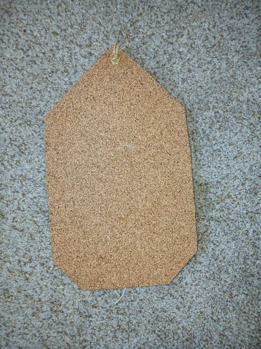 Birch Bark Heart handcrafted wall hanging