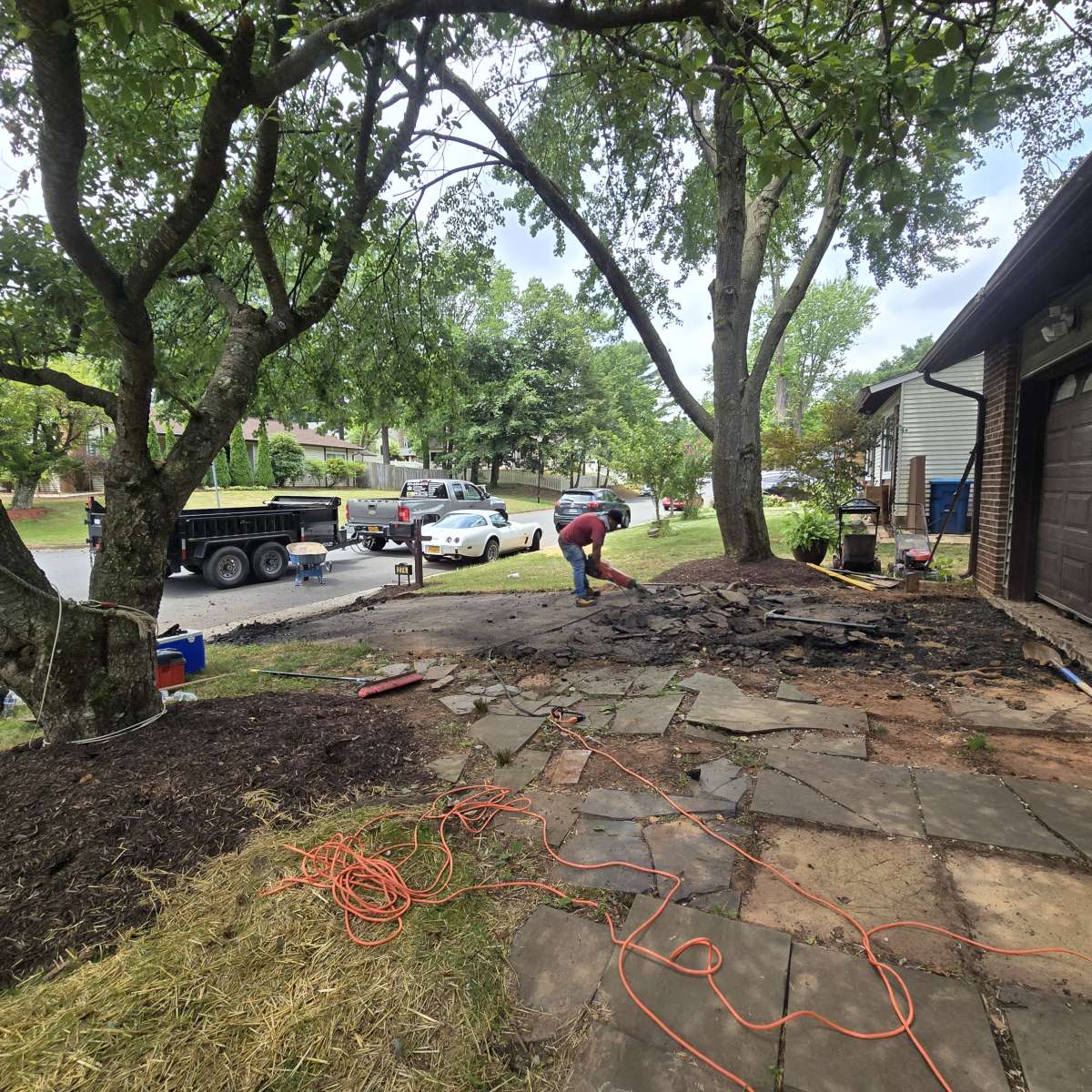 LANDSCAPING  ROMODELING  AND CONSTRUCTION AVAILABLE