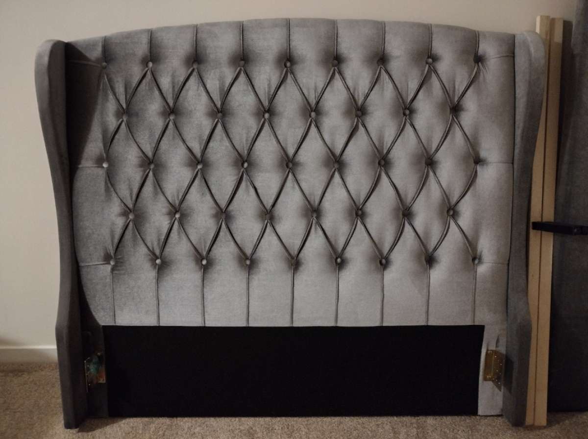 Grey Luxury Headboard