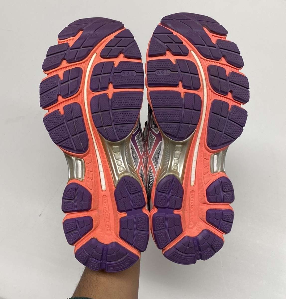 ASICS Gel Evate 2 Brooks Ghost 14 Size 7 half Sneaker Bundle