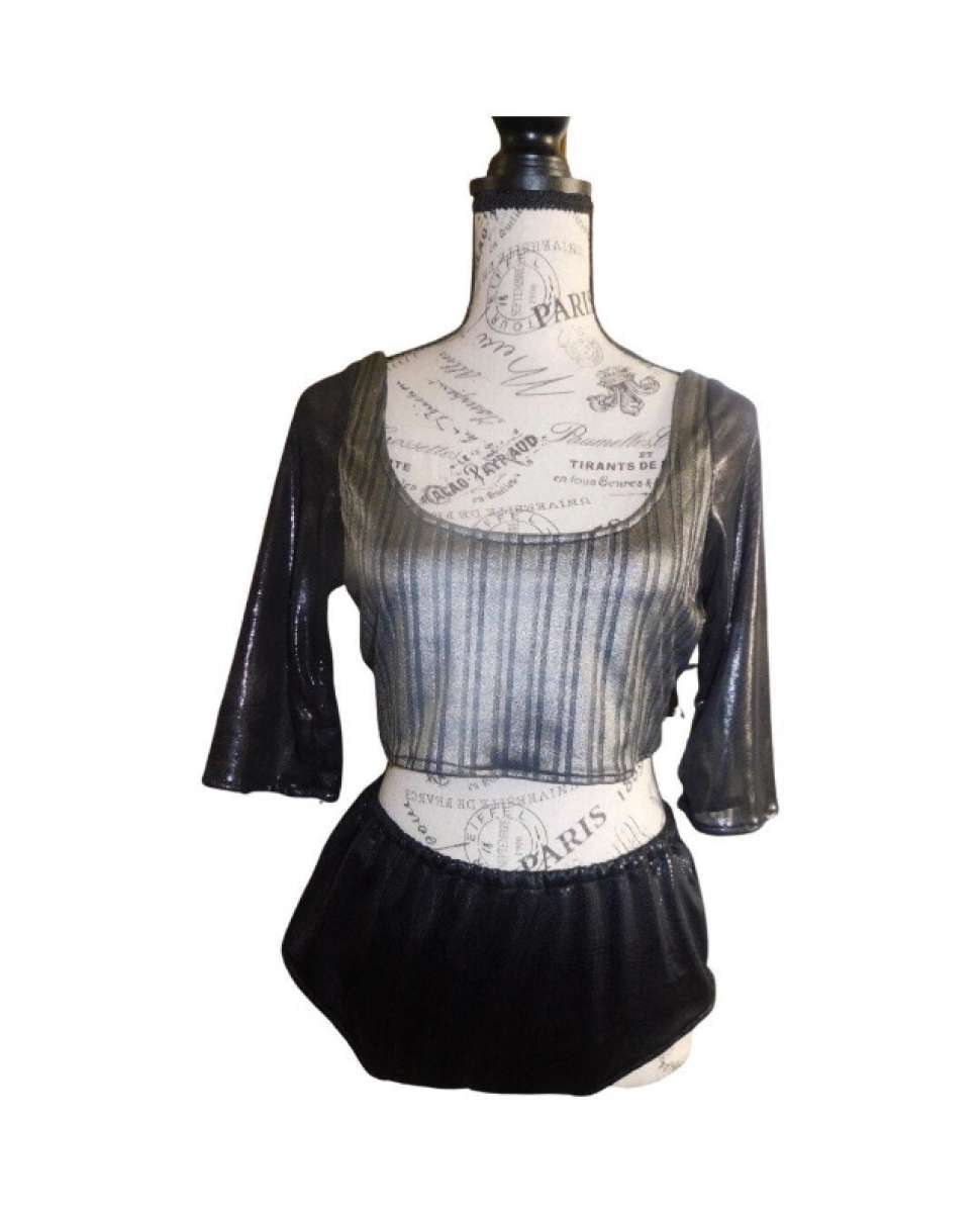 Black and Gray Dancewear