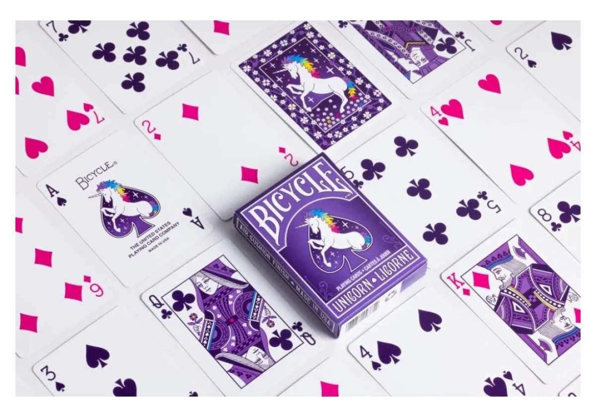 Bicycle Unicorn Playing Cards