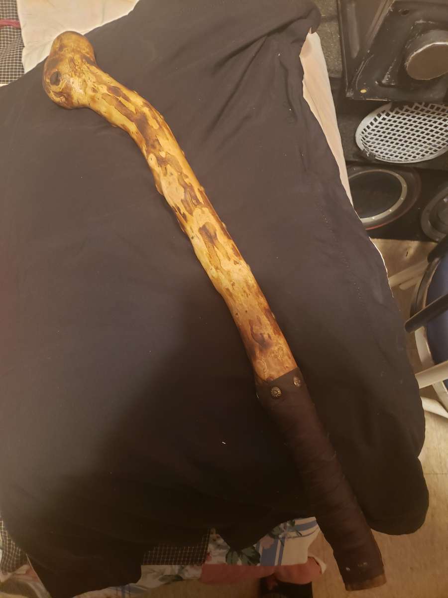 native American powwow war club