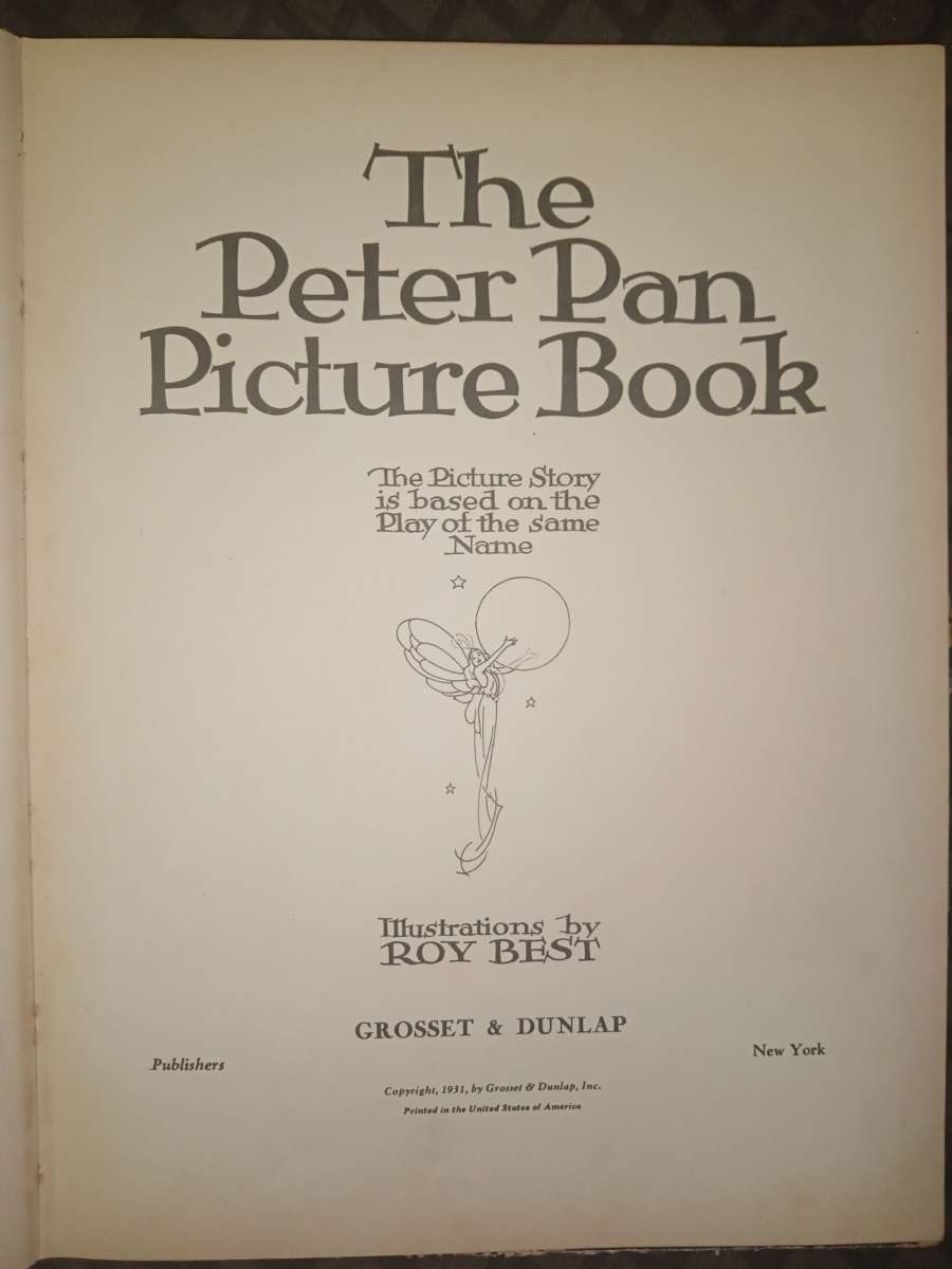 Walt Disney 1931 Peter Pan
