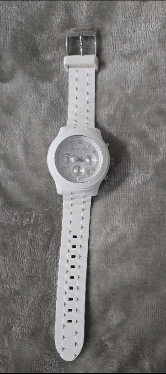 Michael Kors White Mk5292  Unisex Whatch Only Used Twice