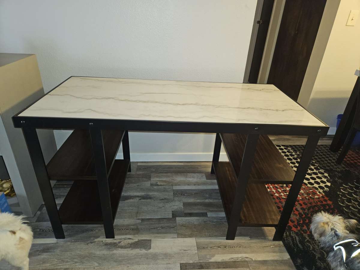 marble top desk