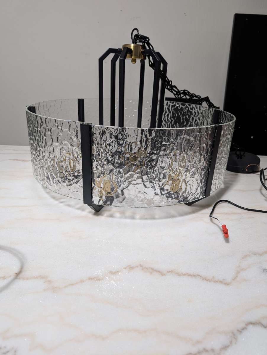 Cocostar Black Drum Chandelier