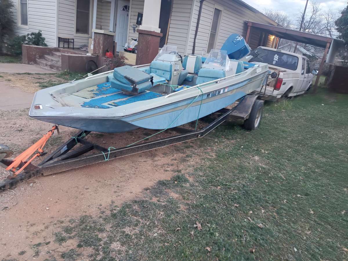 boattrailer and boat no title
