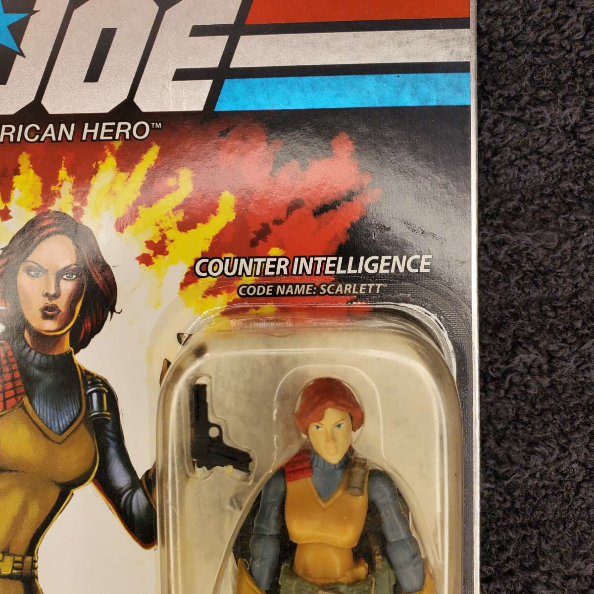 GI Joe  Counter Intelligence  Code Name Scarlett  RRR Toys