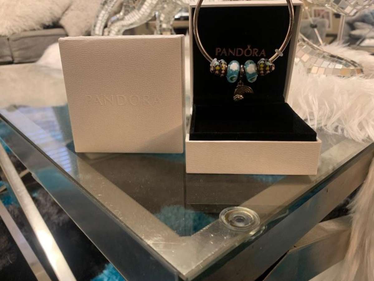 Pandora Bracelet with Charms1