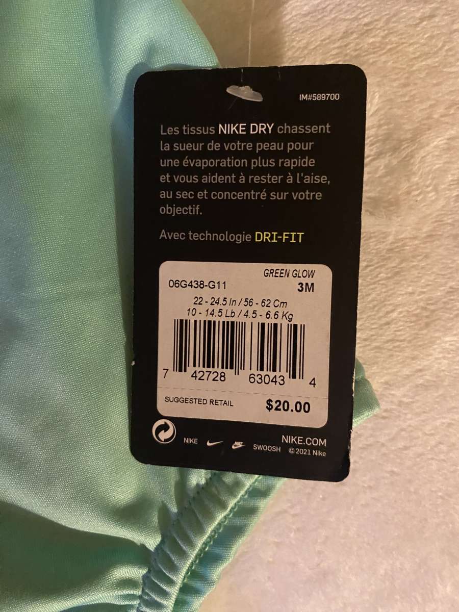 Nike bathing suit for newborn girl