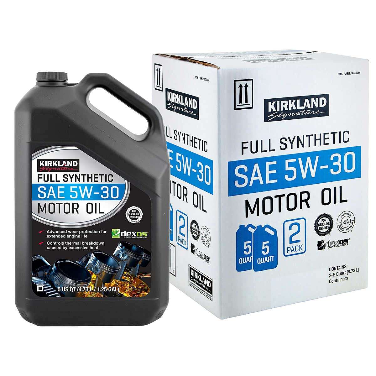 10 Quarts Full Synthetic Motor Oil