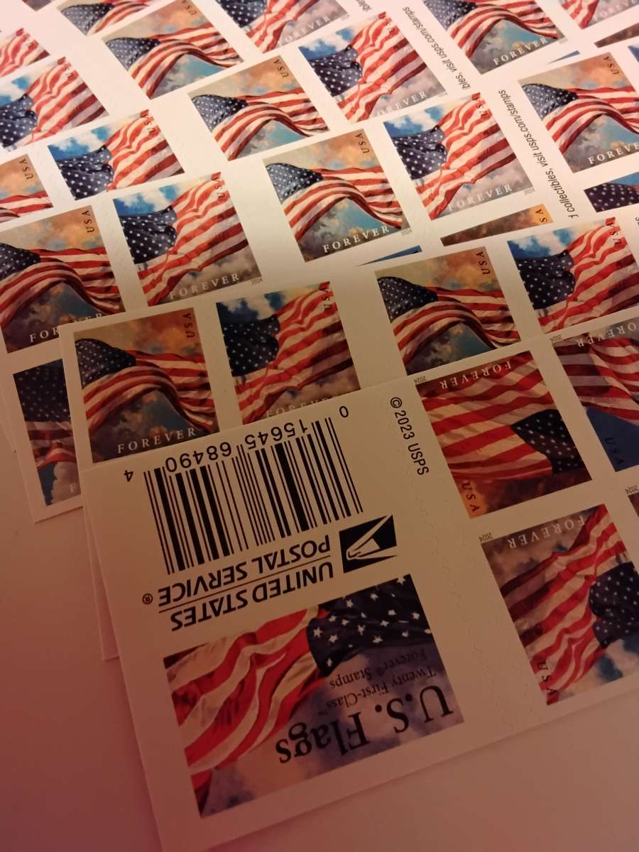 Flag stamps