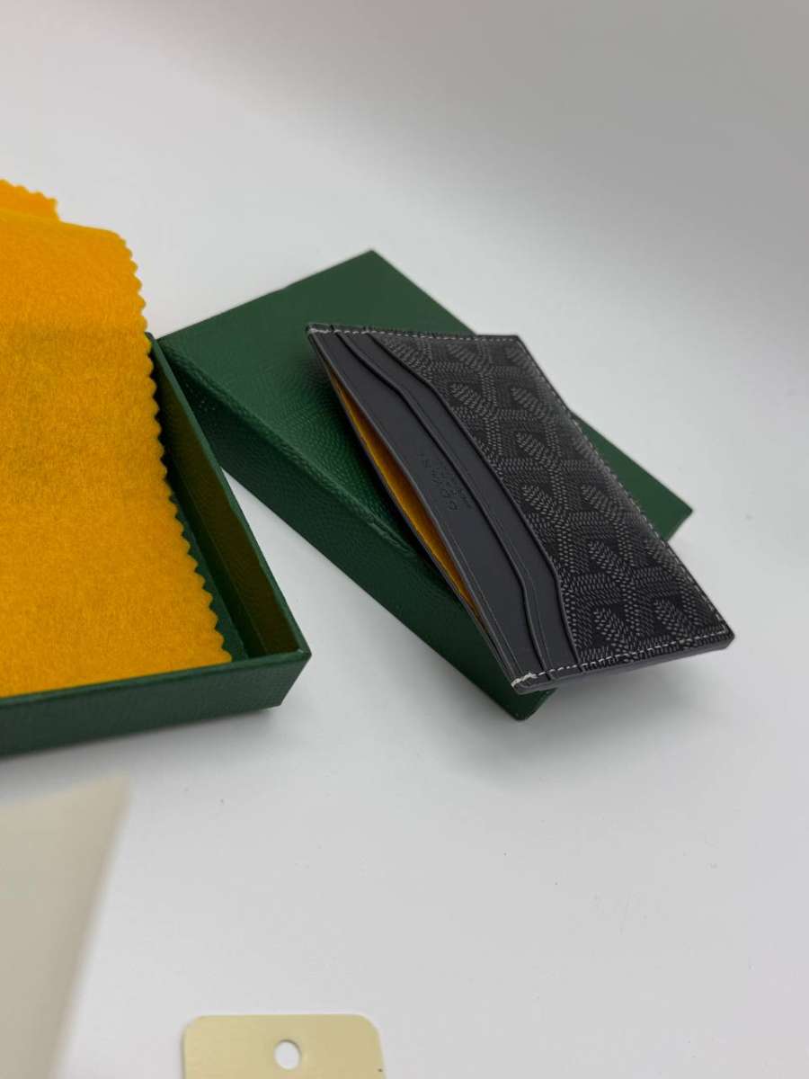 Black Goyard Card Holder