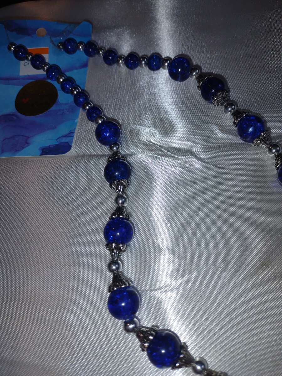 handmade beaded necklace