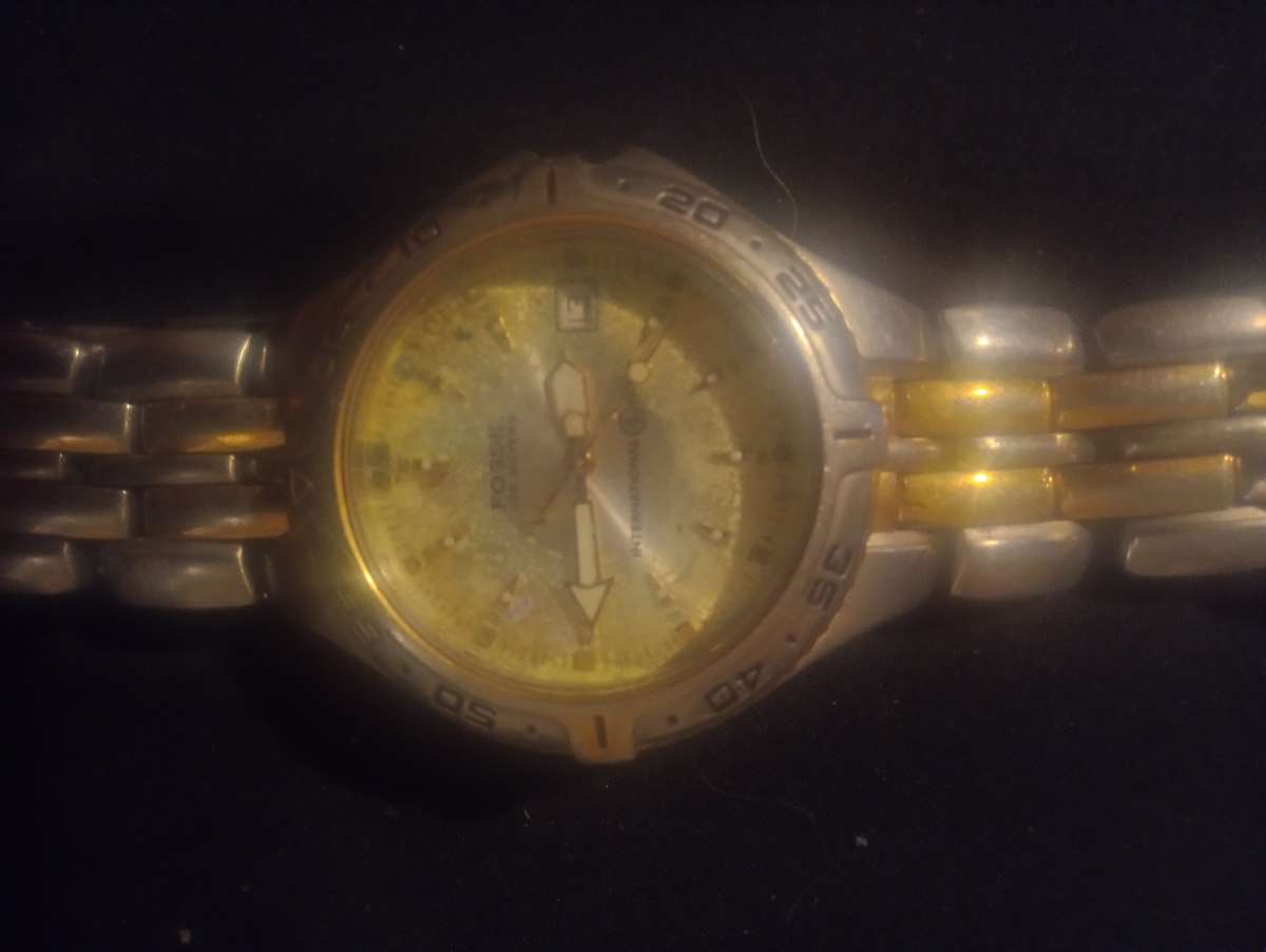 Mens Stainless Steel FOSSIl Watch