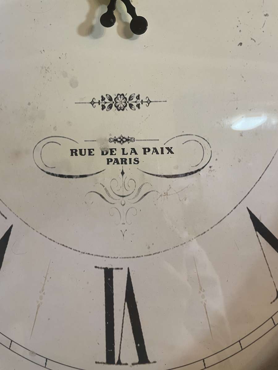 Gold Bird Wall Clock