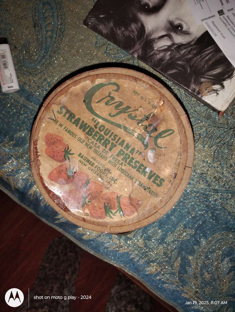 crystals strawberry preserves made in Louisiana