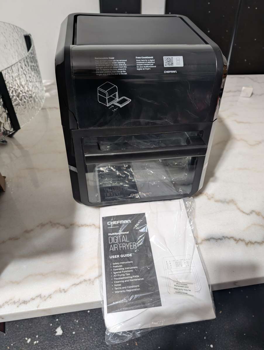 Chefman Multifunctional 10 quart digital air fryer plus