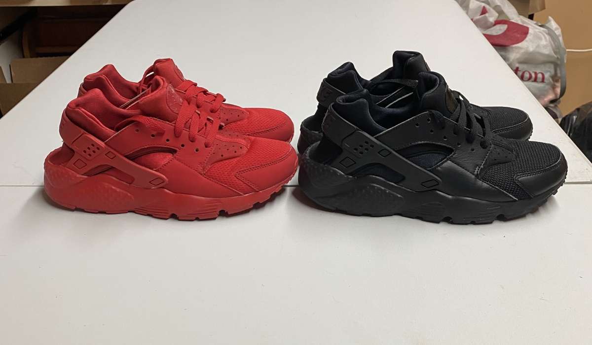Nike Air Huarache Bundle Black And Red