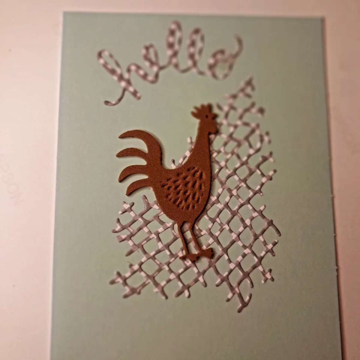 Homemade greeting cards for spring